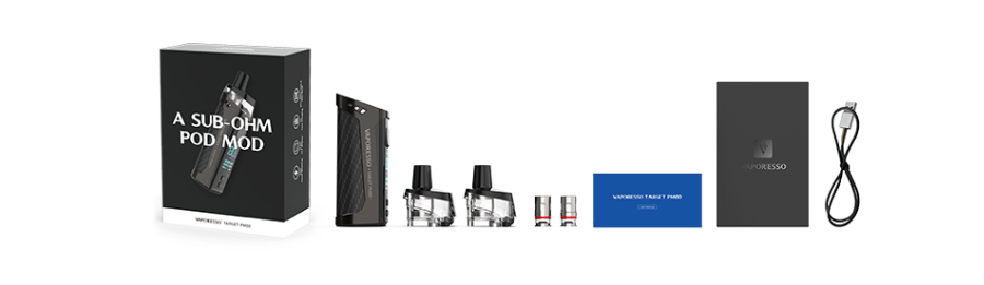 Vaporesso Target PM80 Kit Package Contents