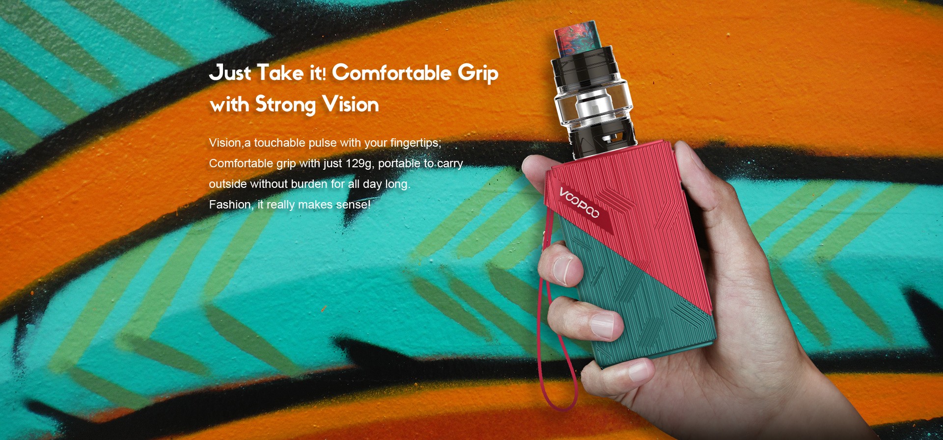 VOOPOO Find Kit 120W Matched with UFORCE T2 tank