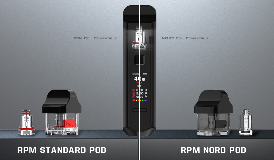 SMOK RPM40 Pod Mod Kit More Coil Options For RPM Pod