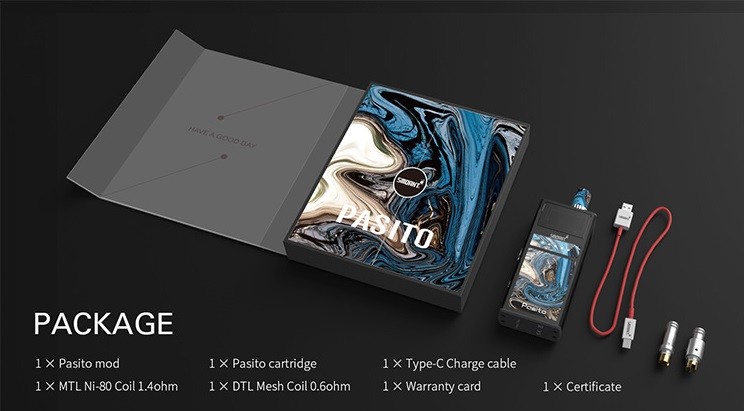Smoant Pasito Pod System Kit 1100mAh