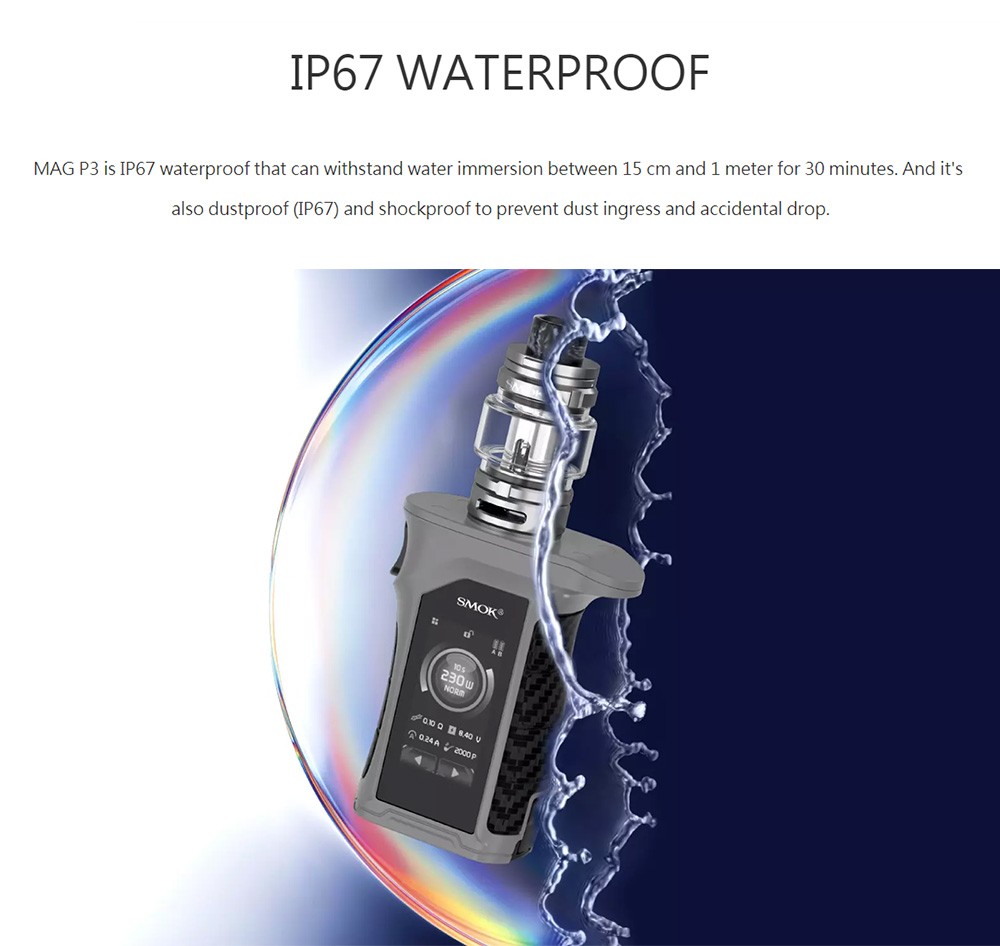 Smok Mag P3 Kit IP67 Waterproof