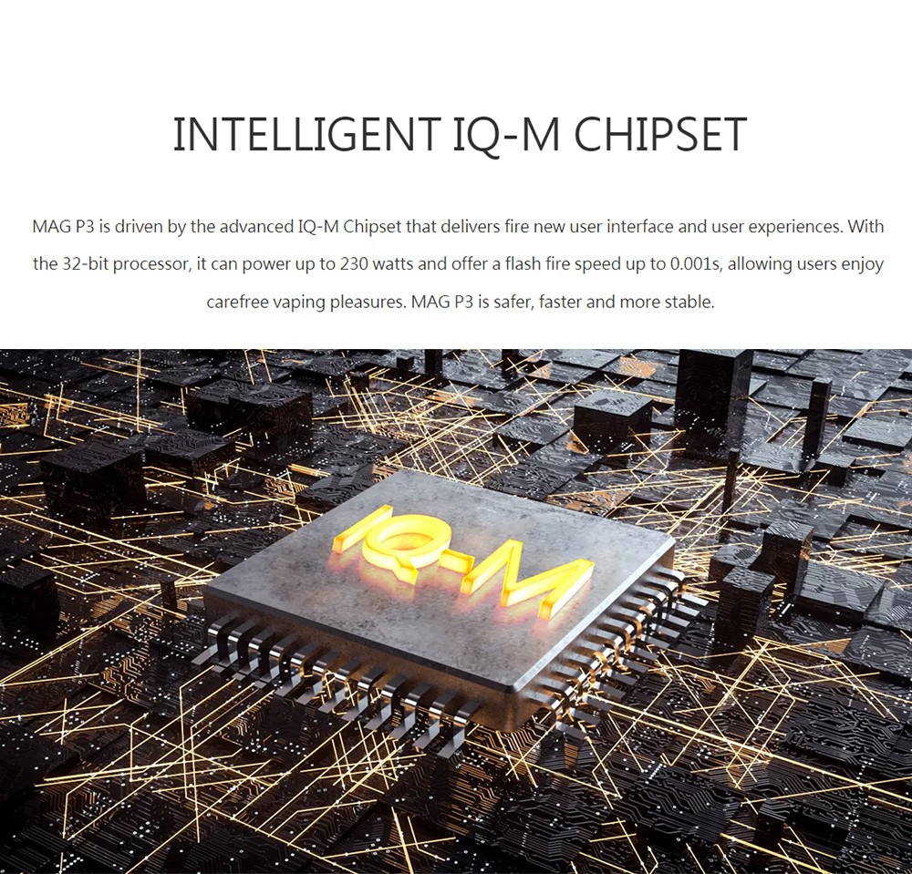 Smok Mag P3 Kit Intelligent IQ-M Chipset