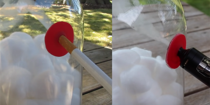 How Smoking vs Vaping Affects Your Lungs, You Must See This! !