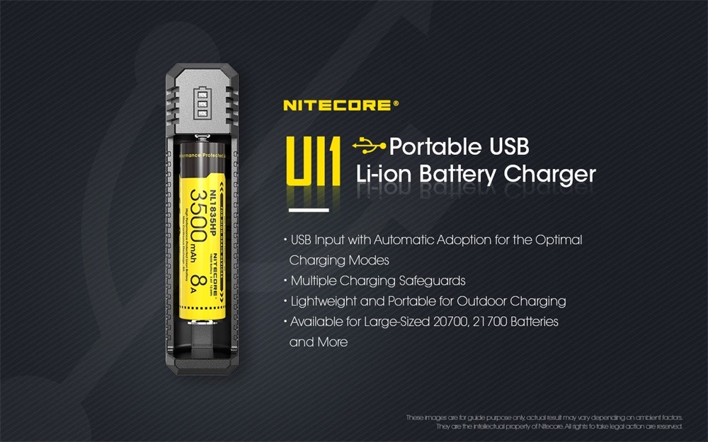 Nitecore UI1 Li-ion Battery Charger