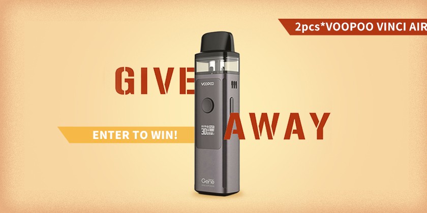 Win VOOPOO VINCI AIR Kit, With Power Beyond Size