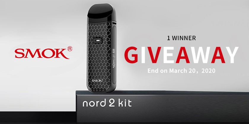 Win Free SMOK Nord 2 Kit, Breakthrough Improvements!