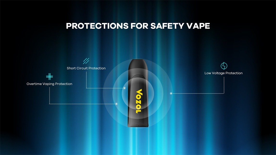 vozol d1 disposable device safety protections
