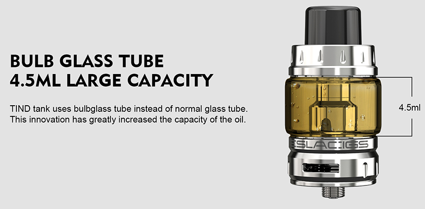 Tesla Tind Tank Bulb Glass Tube