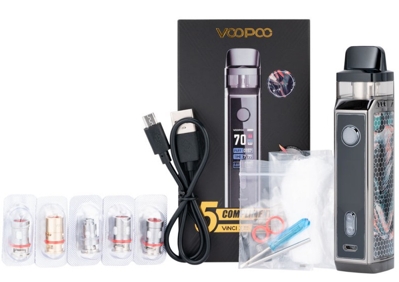 VOOPOO VINCI X Kit 5 Complimentary PNP Coils Edition package