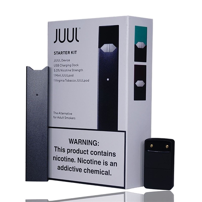 JUUL Pre-filled Pod Starter Kit 350mAh Slate