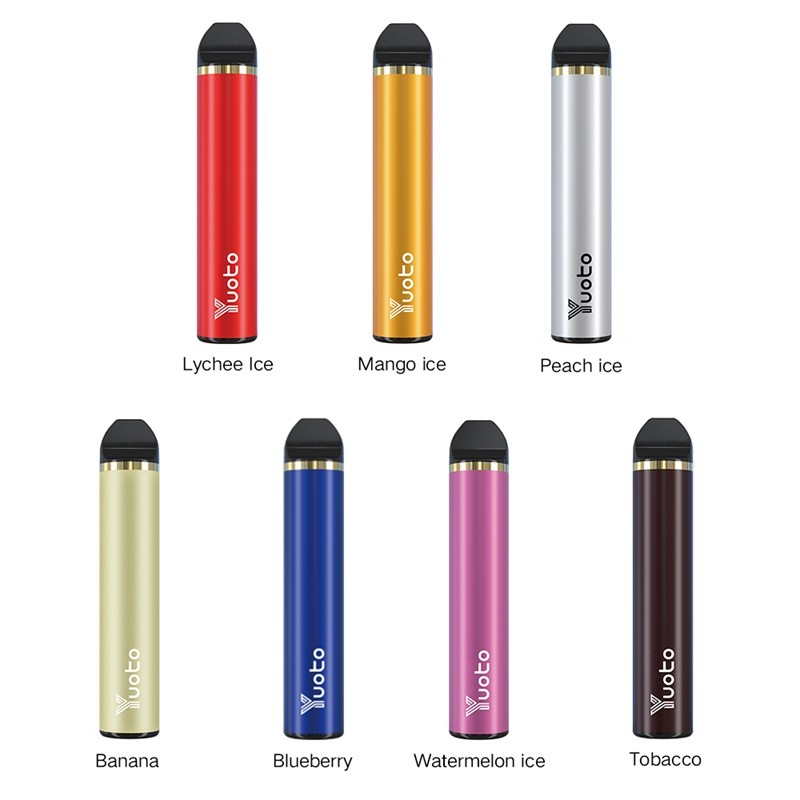 Yuoto 5 Disposable Vape Device Colors
