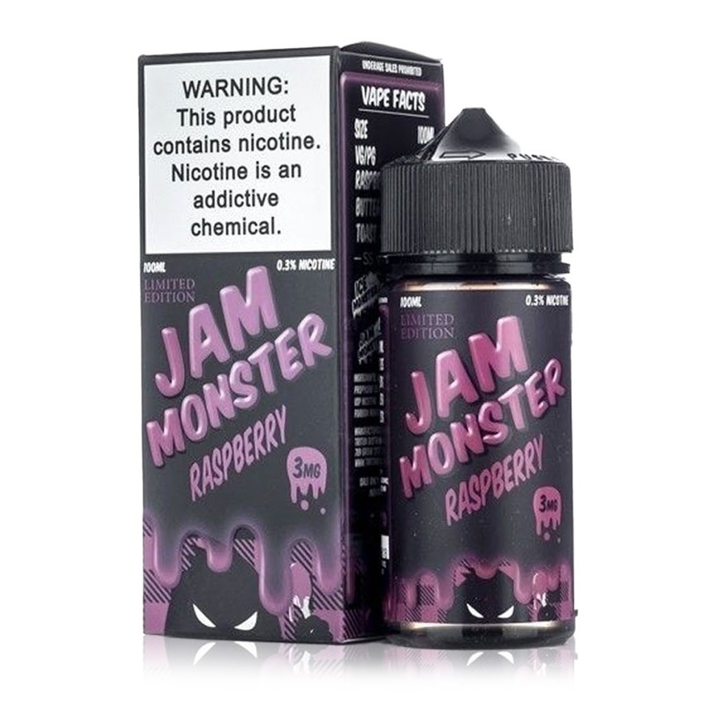 Jam Monster Raspberry Limited Edition E-Juice 100ml