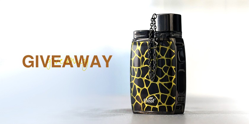 Eleaf Pico Compaq Pod Mod Kit Giveaway Announcement