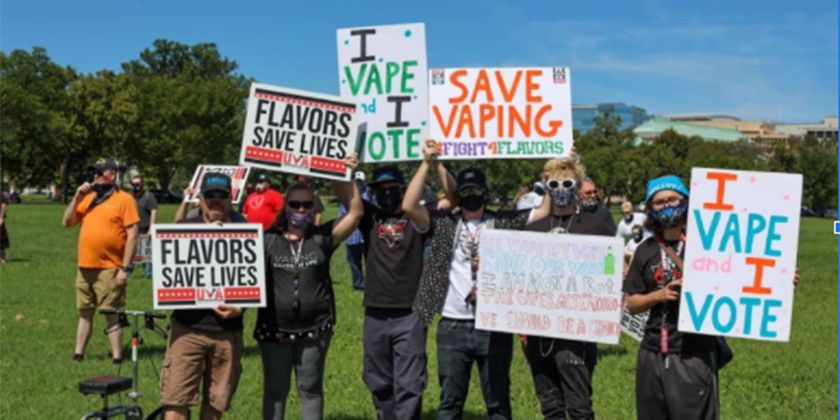 “We Vape, We Vote” Hundreds Rally Against PMTA Deadline in DC