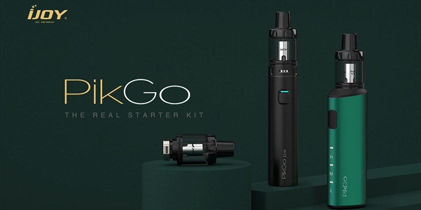IJOY PikGo & PikGo D18 Kit is Coming Soon!