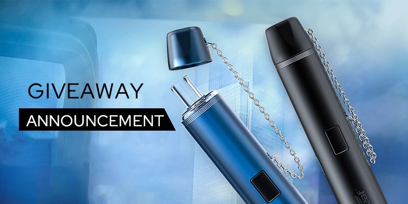 Eleaf Glass Pen Pod System Kit Giveaway Announcement