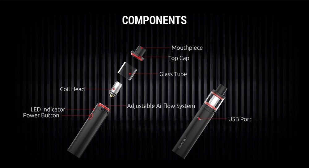 SMOK Vape Pen V2 Components