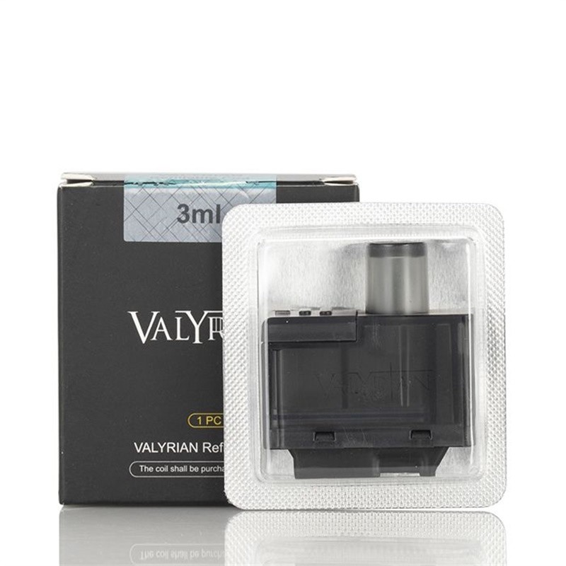 uwell valyrian replacement pods box and blister pack