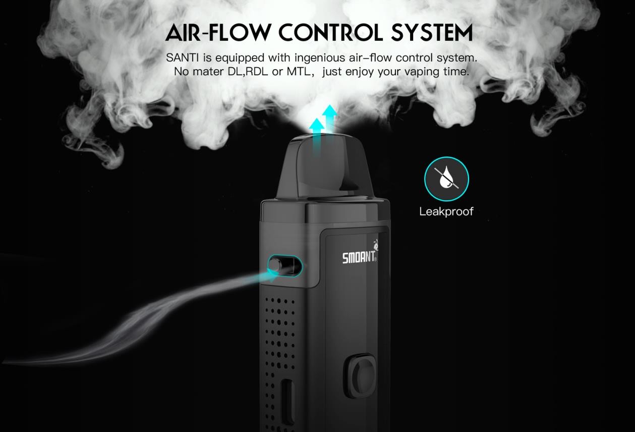 Smoant Santi - Airflow System