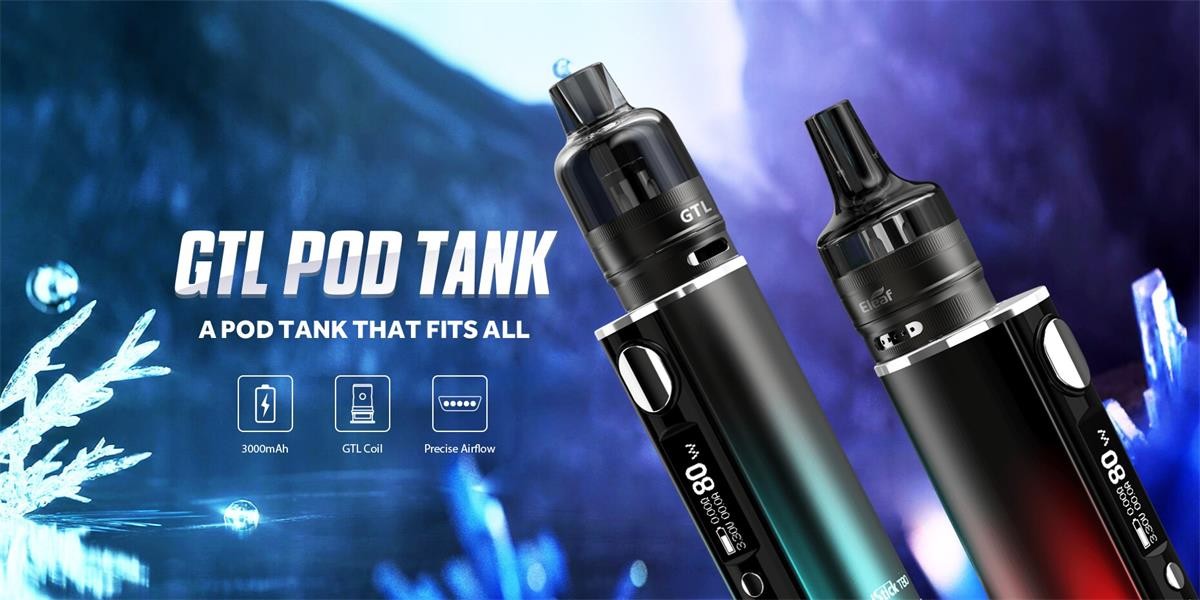 Eleaf iStick T80 Mod with GTL Pod Tank