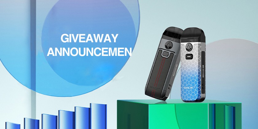 SMOK Nord 4 Pod System Kit Giveaway Announcement