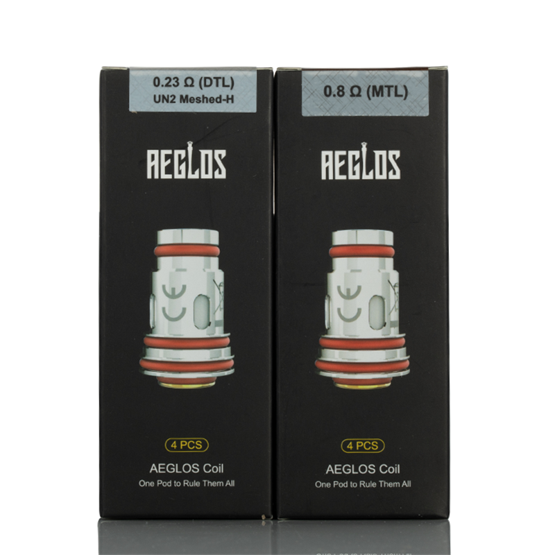 uwell aeglos coils - all resistances