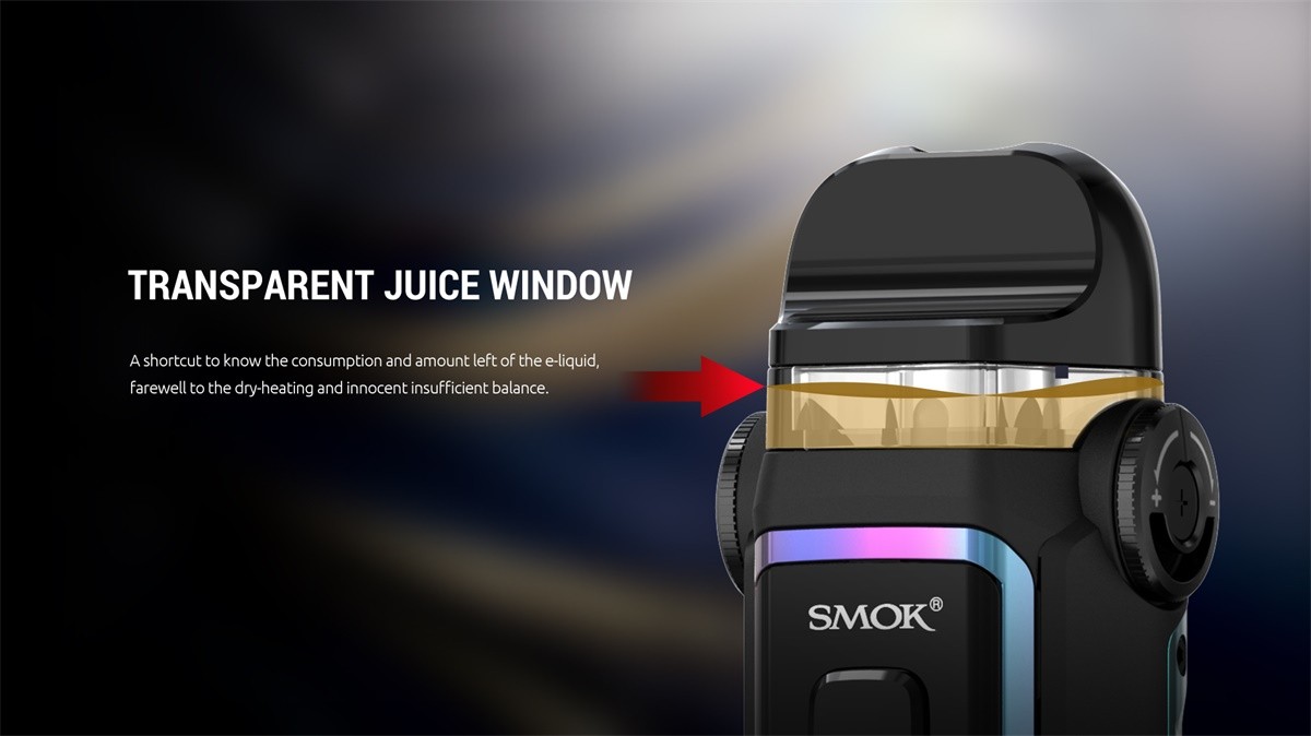 SMOK IPX 80 Pod Juice Window
