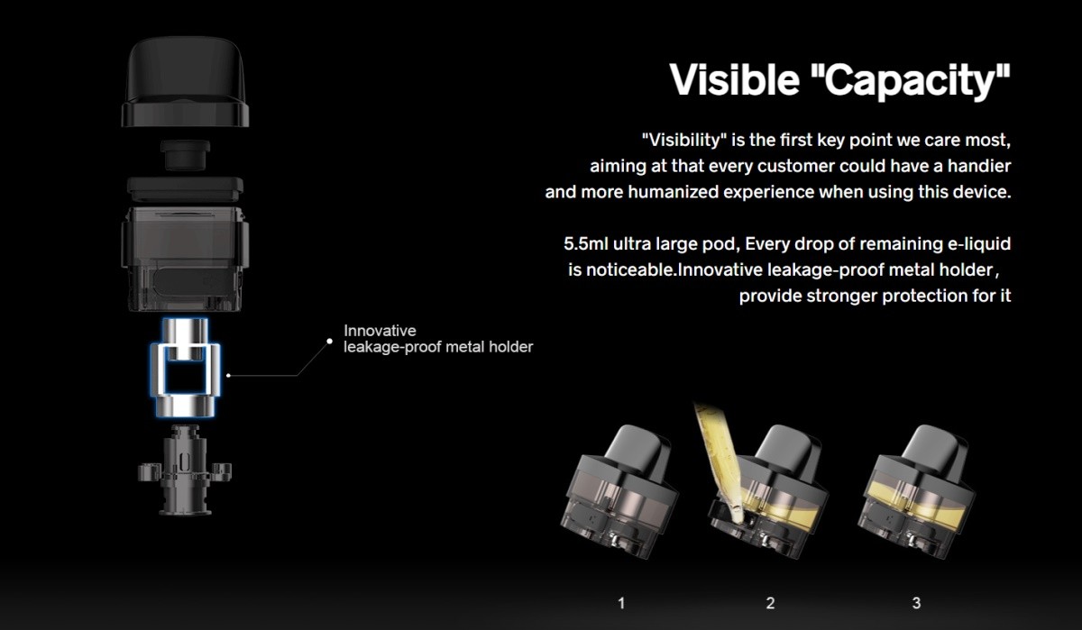 leakage-proof vinci x pod