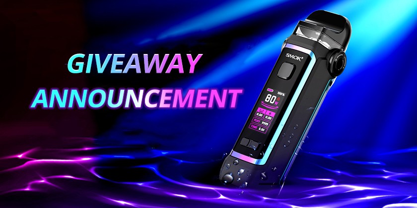 SMOK IPX 80 Kit Giveaway Announcement
