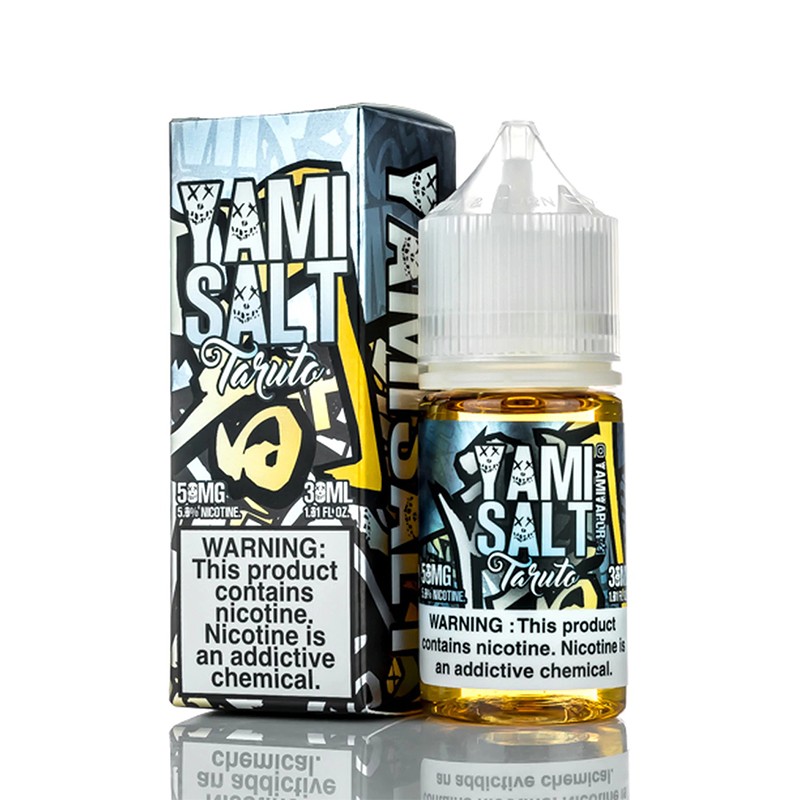yami vapor taruto salt e-juice 30ml bottle and box