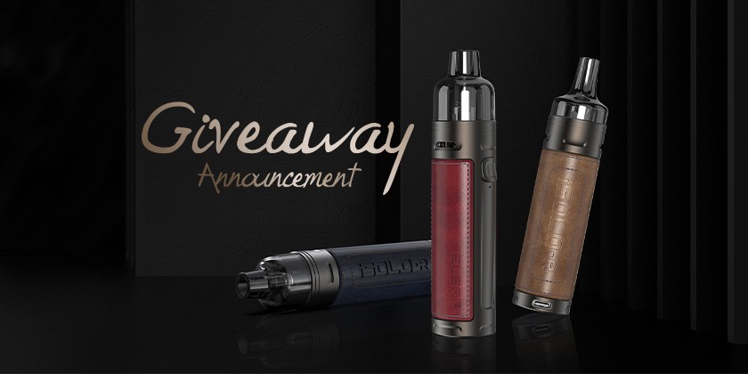 Eleaf iSolo R Kit Giveaway Announcement