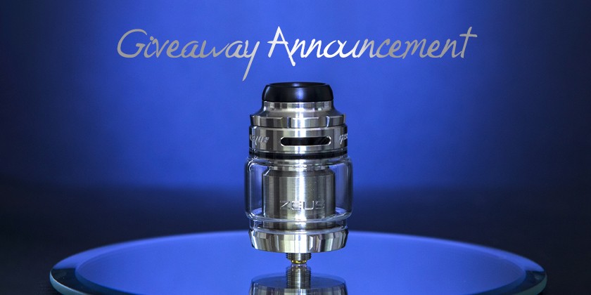 Geekvape Zeus X Mesh Giveaway Announcement