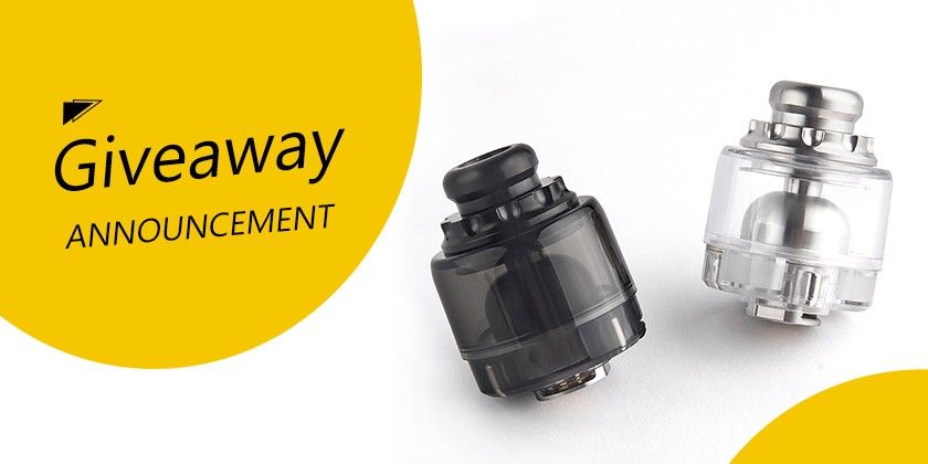 VXV Soulmate RTA Pod Giveaway Announcement