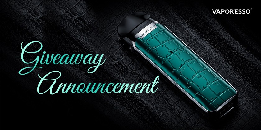 Vaporesso LUXE Q Kit Giveaway Announcement