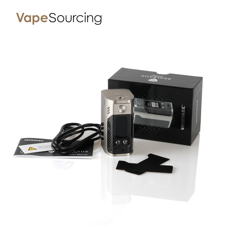 WISMEC Reuleaux RX300 Mod 300W TC Box Mod (Carbon Fiber) Vapesourcing
