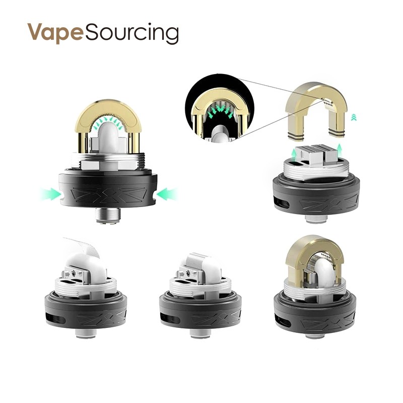Hugsvape Ring Lord Mesh RTA 26mm Rebuildable Tank Atomizer | Vapesourcing