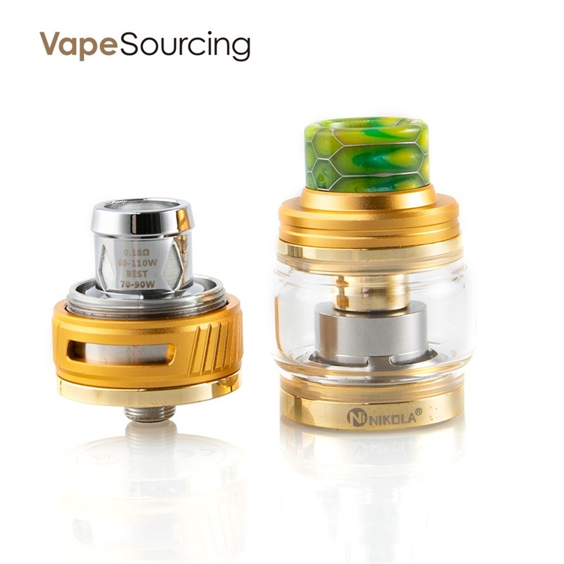 Nikola Lapetus Tank 6ml 25mm With 0.18ohm Mesh Coil | Vapesourcing