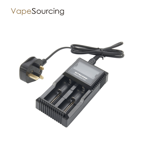 Nitecore D2 Charger-UK in vapesourcing
