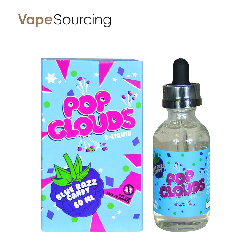 Pop Clouds Blue Razz Candy E-juice 60ml
