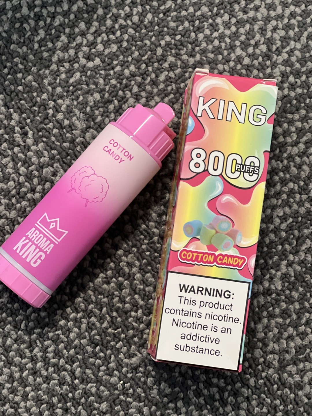 Aroma King 8000 flavors