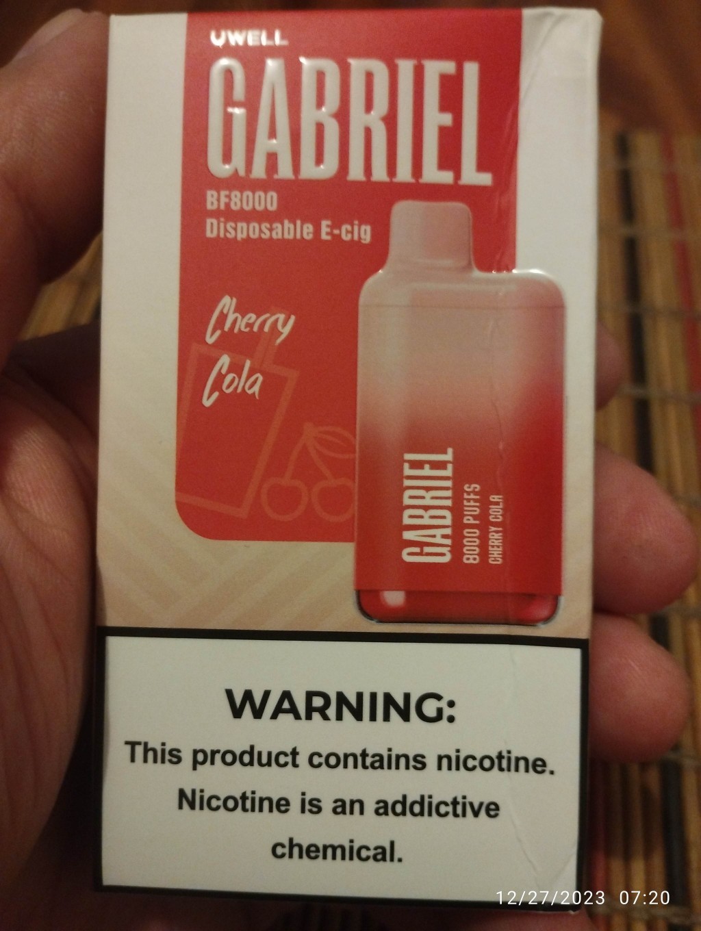 Uwell Gabriel BF8000 review
