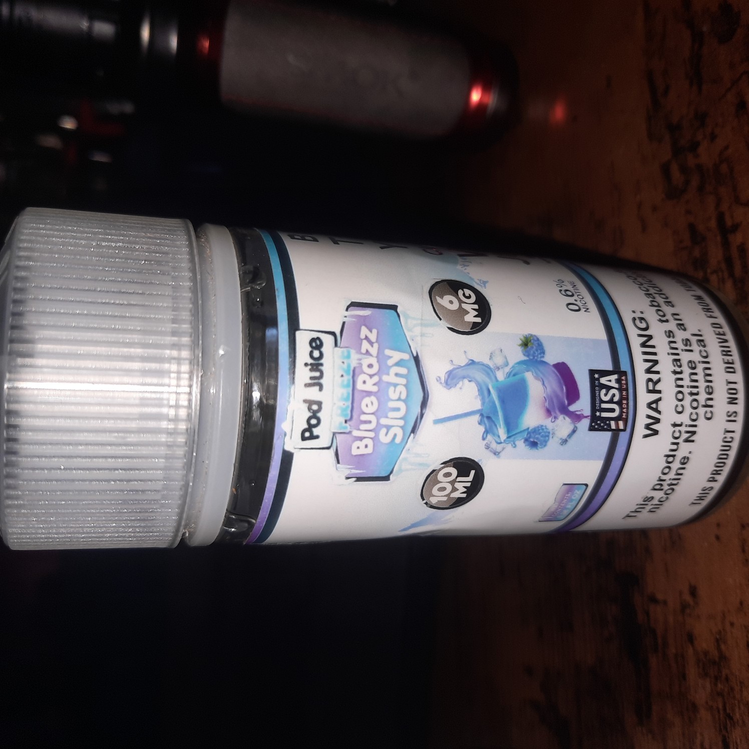 buy top Pod Juice Blue Razz Slushy E-juice