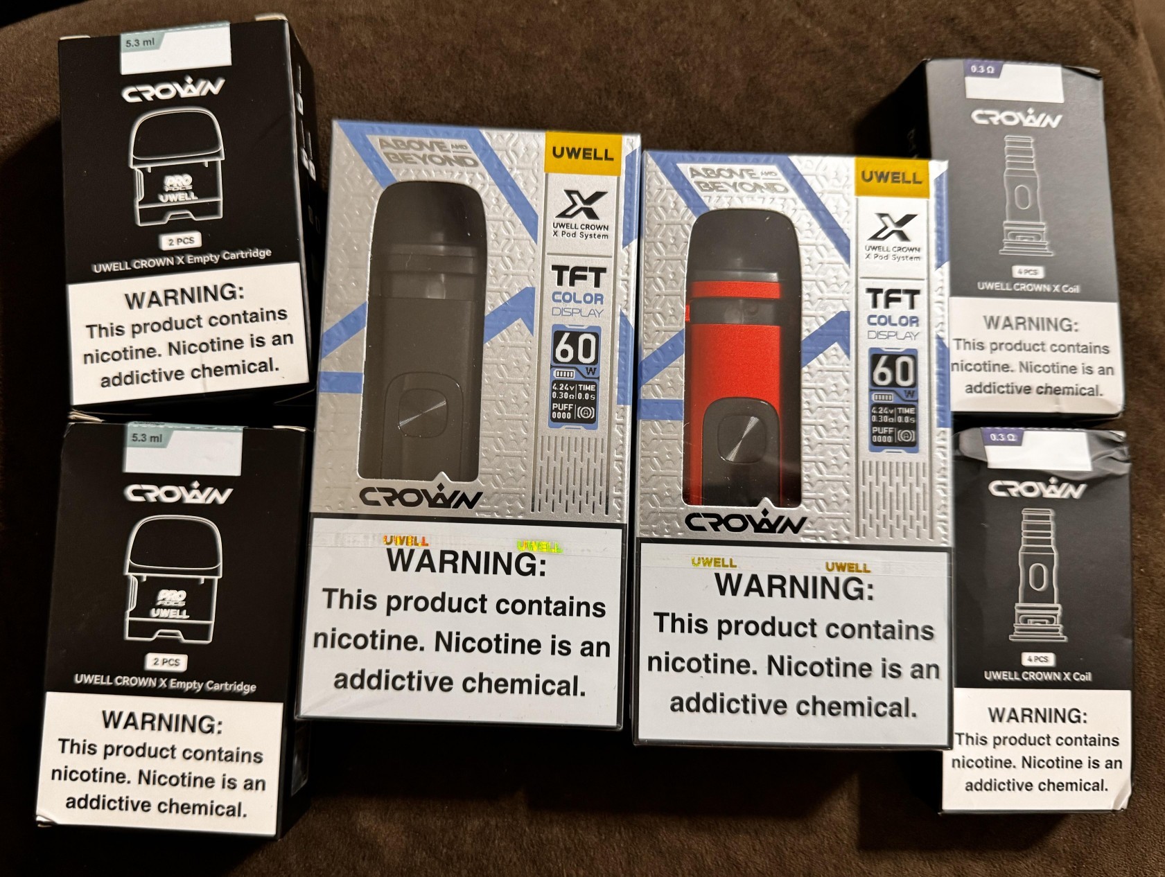 Uwell Crown X 60W Pod System Kit for sale