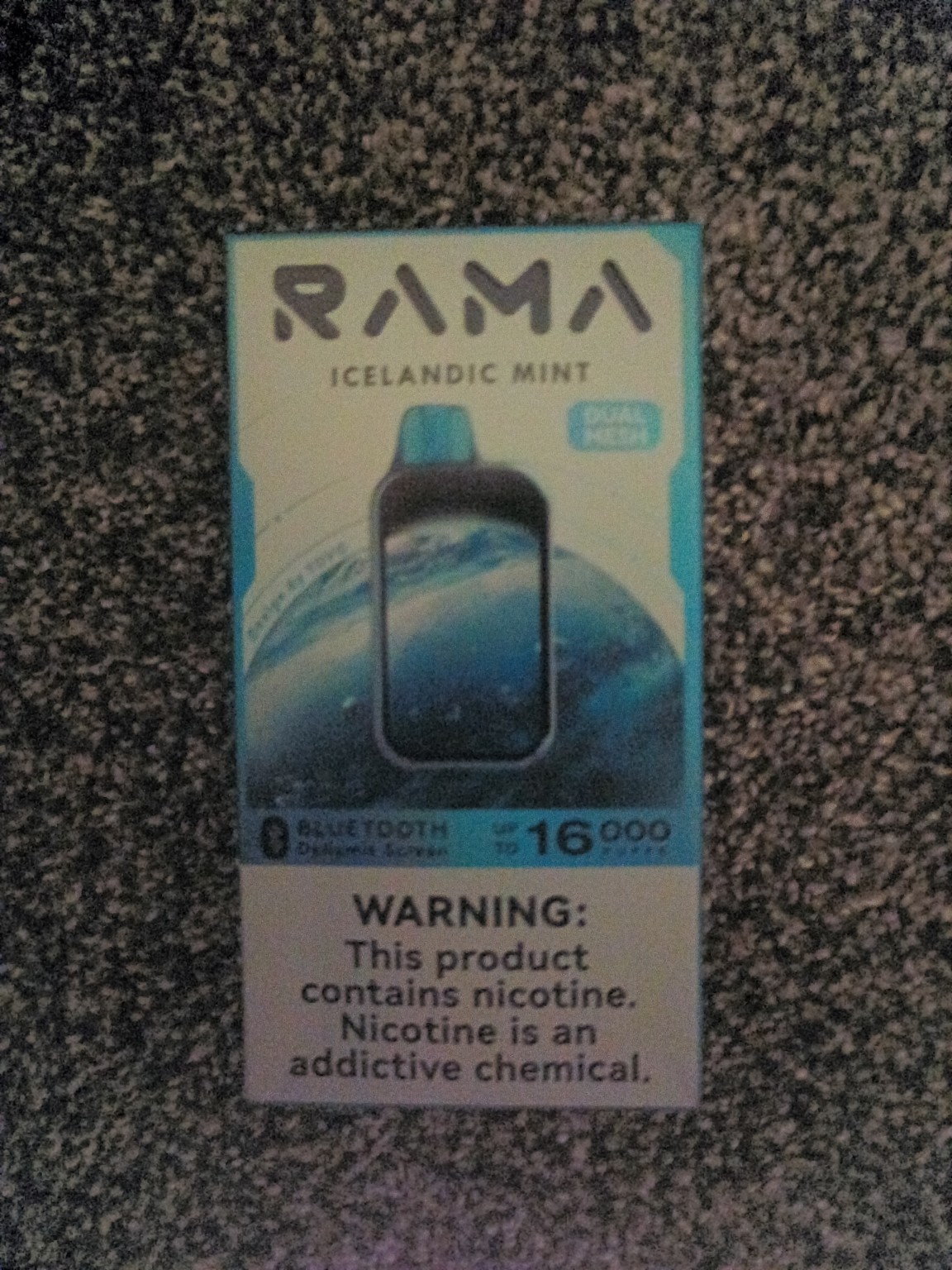 RAMA 16000 with big Screen Disposable