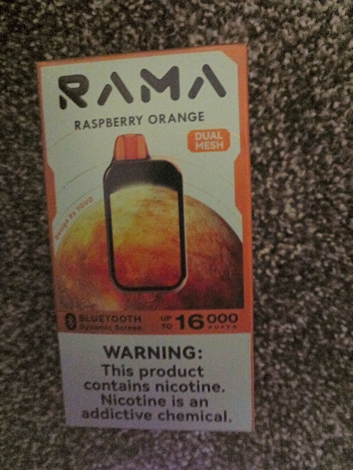 RAMA 16000 Bluetooth Screen Disposable