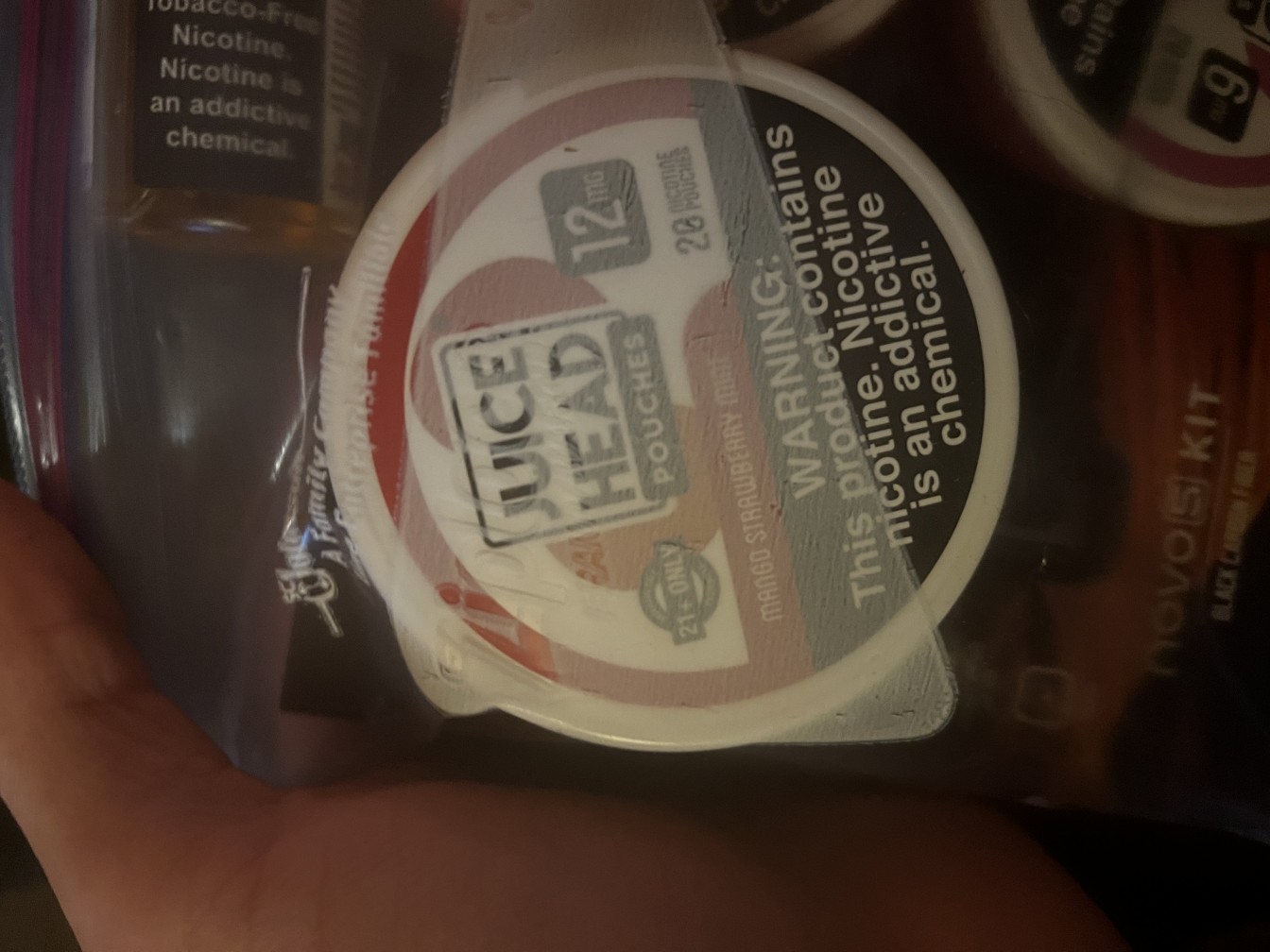 Watermelon Strawberry Mint Juice Head Nicotine Pouches