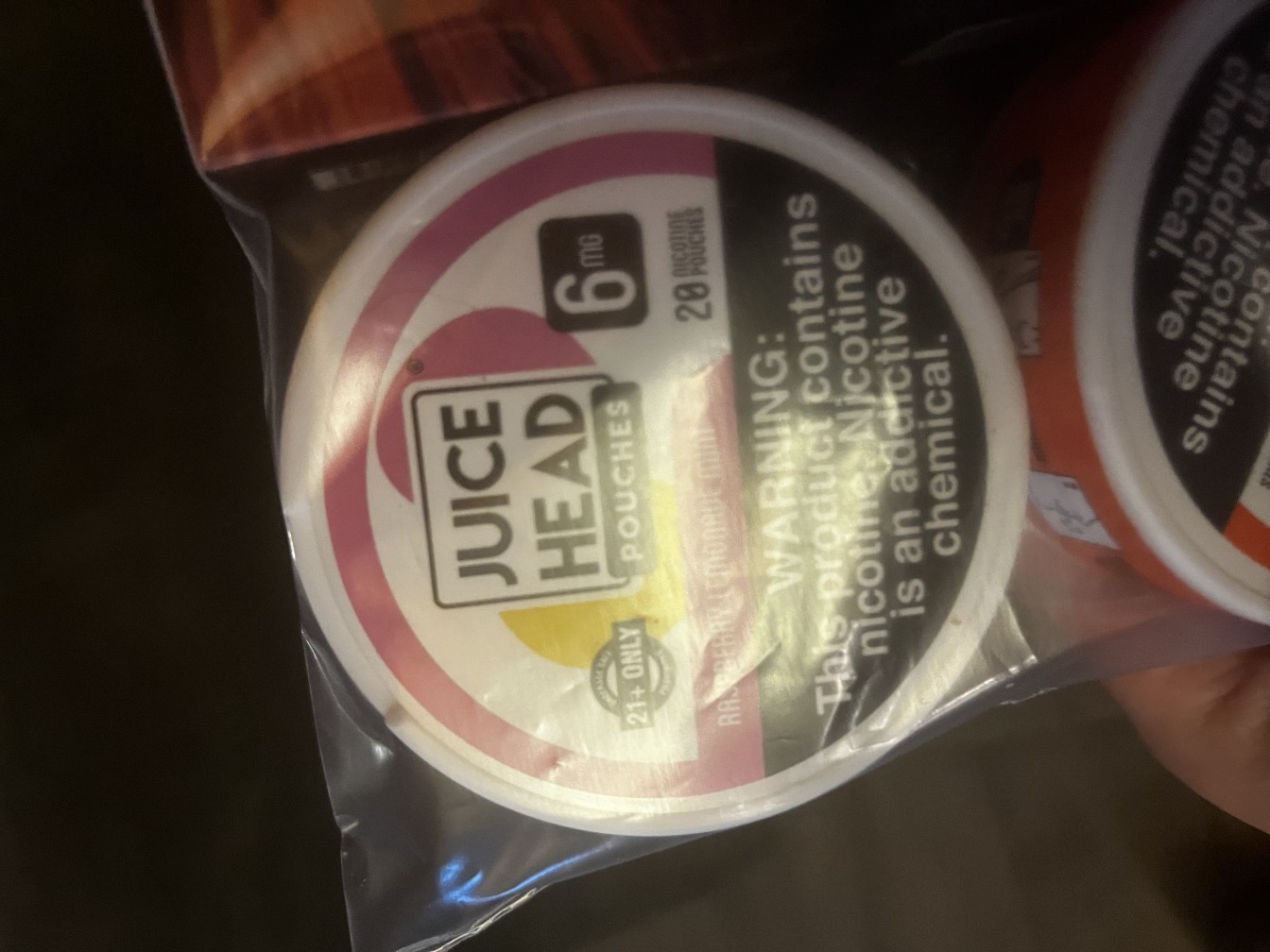 Raspberry Lemonade Mint Juice Head Nicotine Pouches in stock