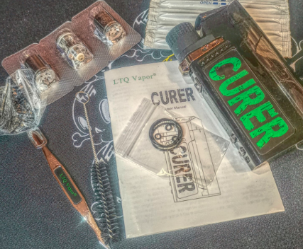 Curer Dry Herb Wax Vaporizer in stock