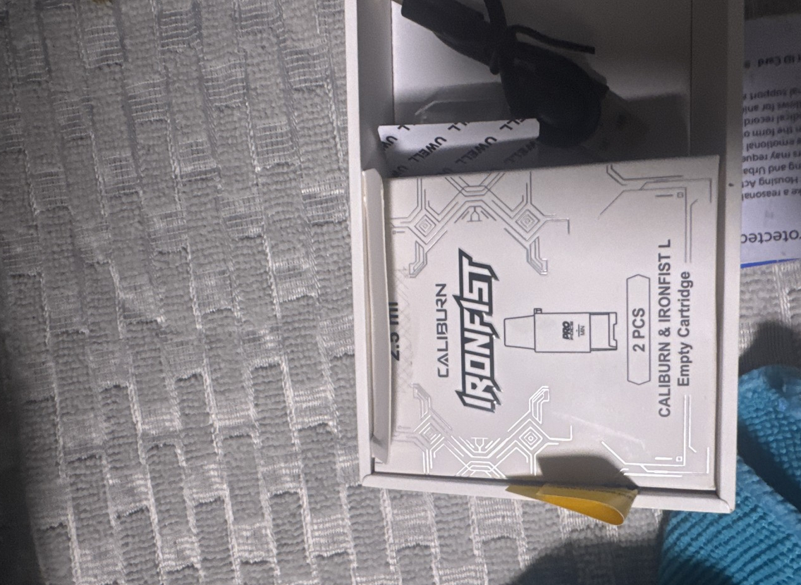 Uwell Caliburn Ironfist L Empty Pod Cartridge