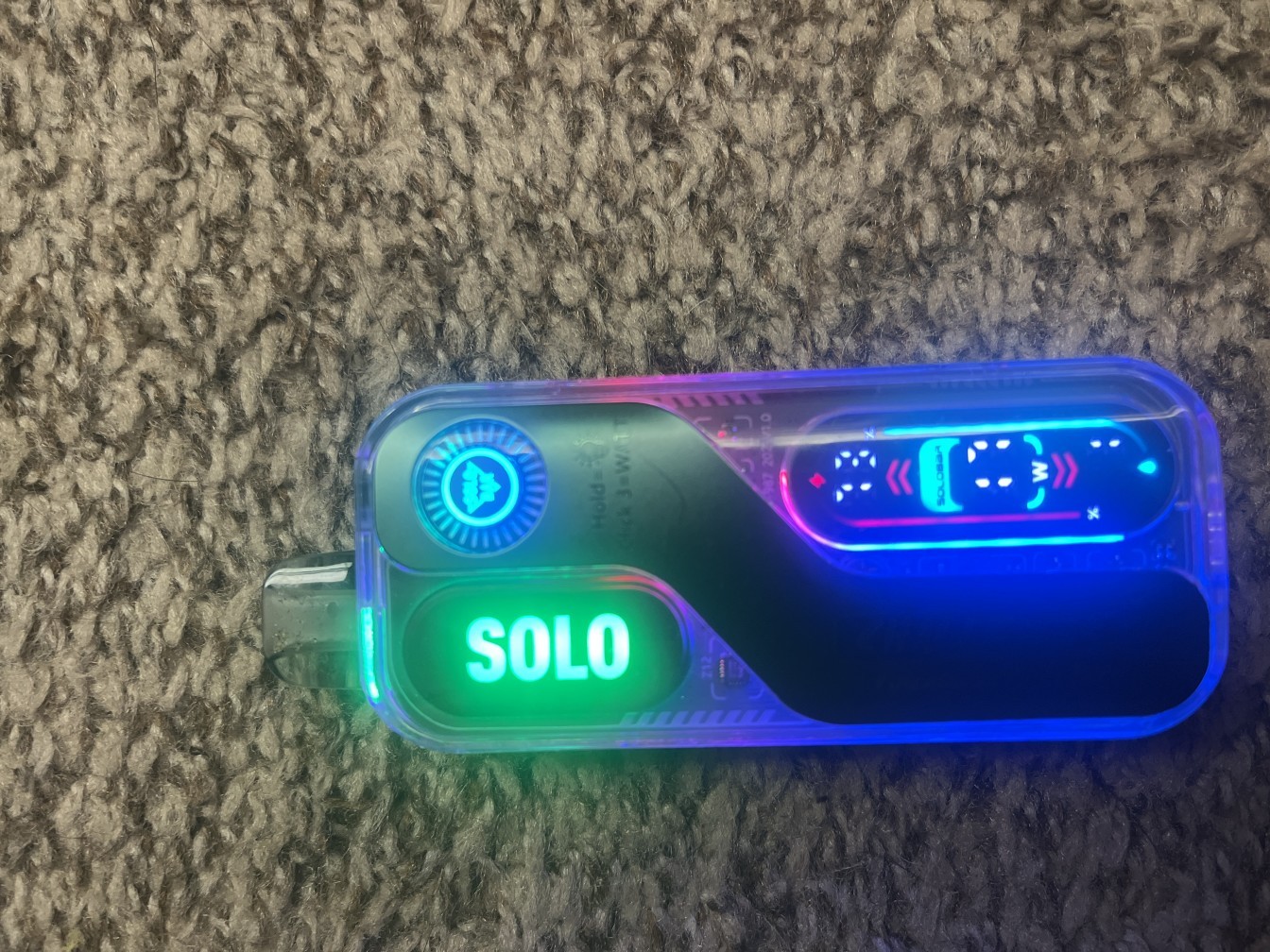 solobar solo 30k with led light